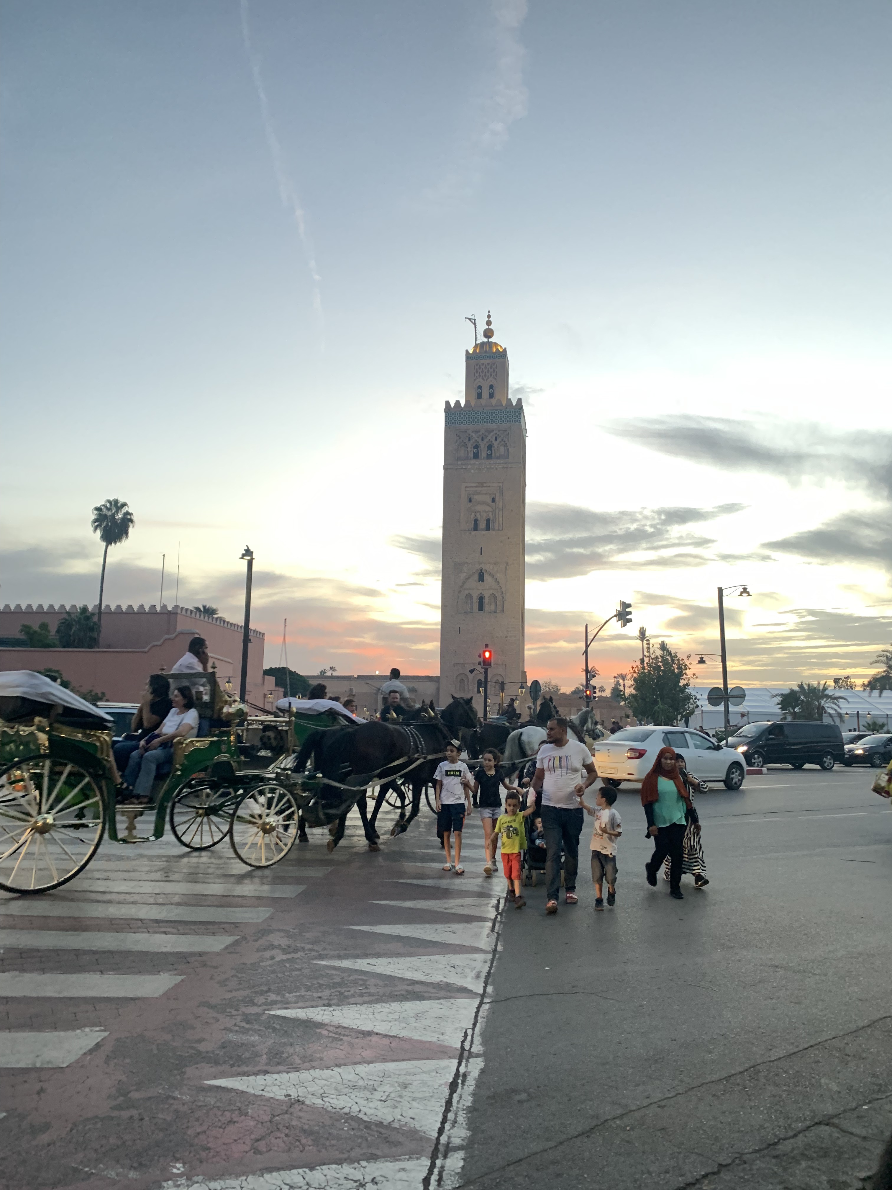 Momento del viaje en Marruecos