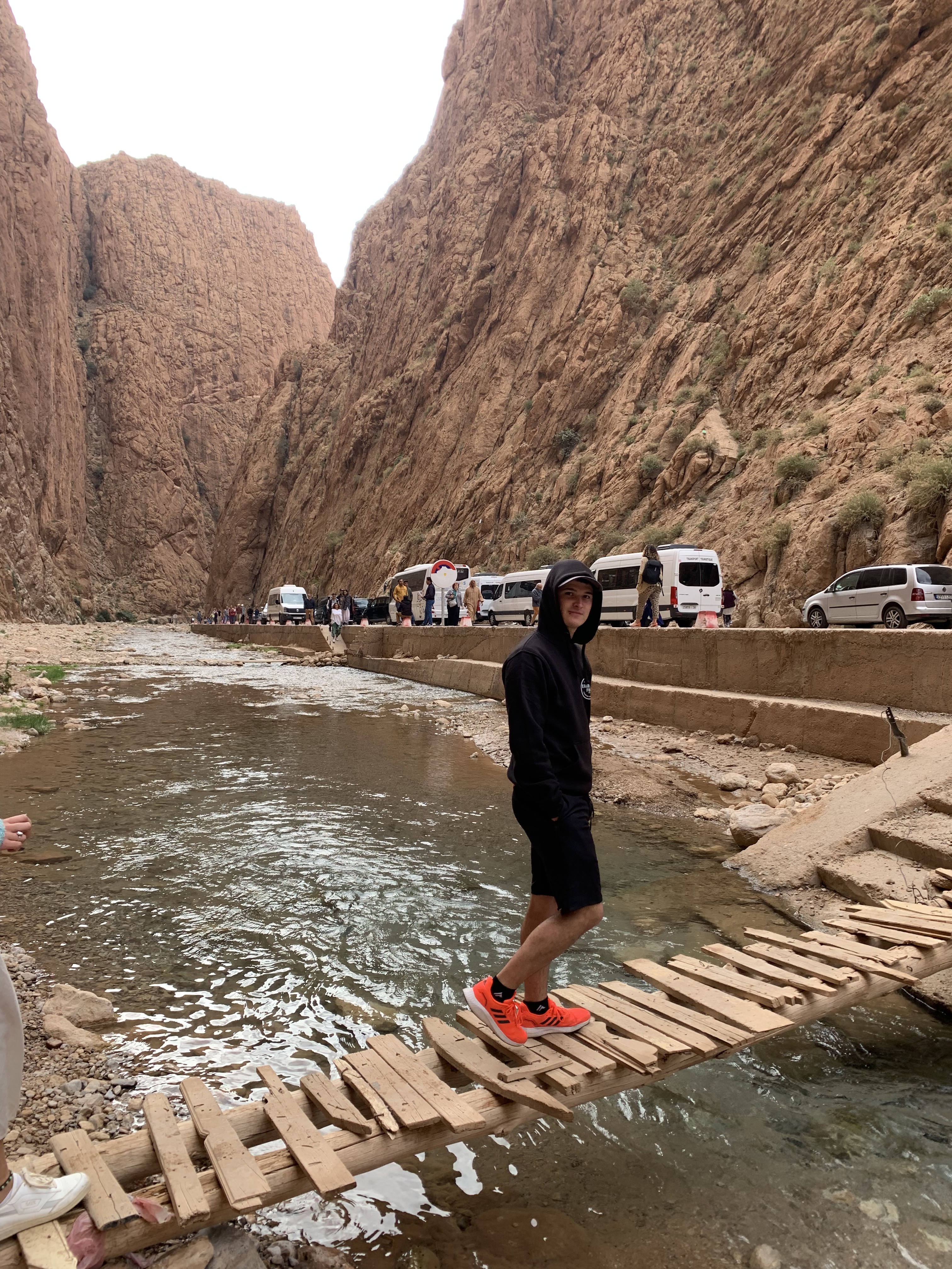 Campamento en el desierto de Marruecos